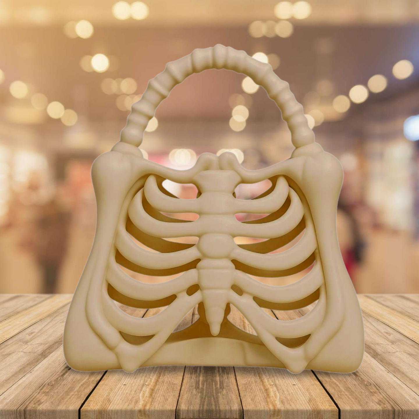Rib Cage Bone Purse