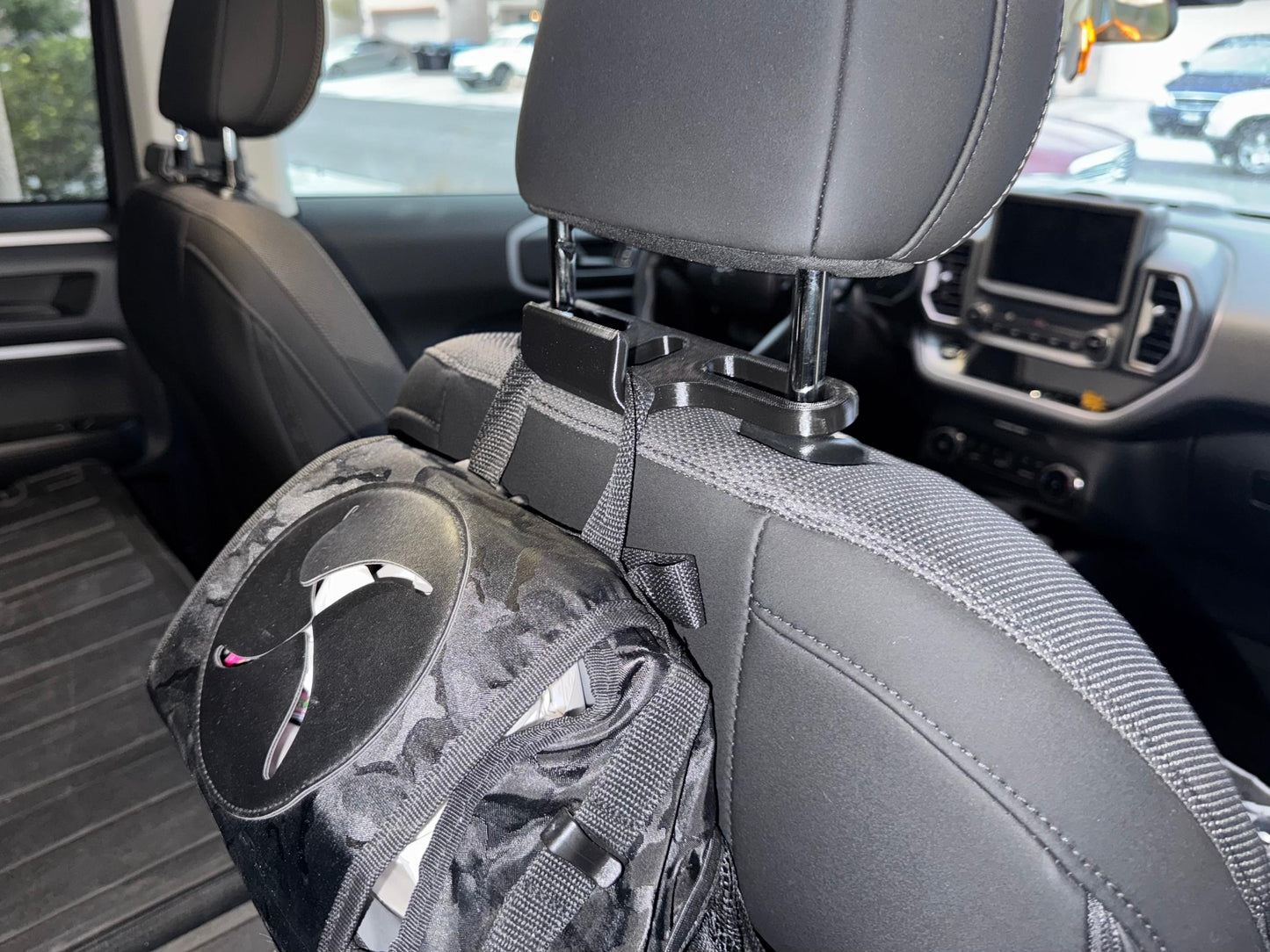Headrest hook