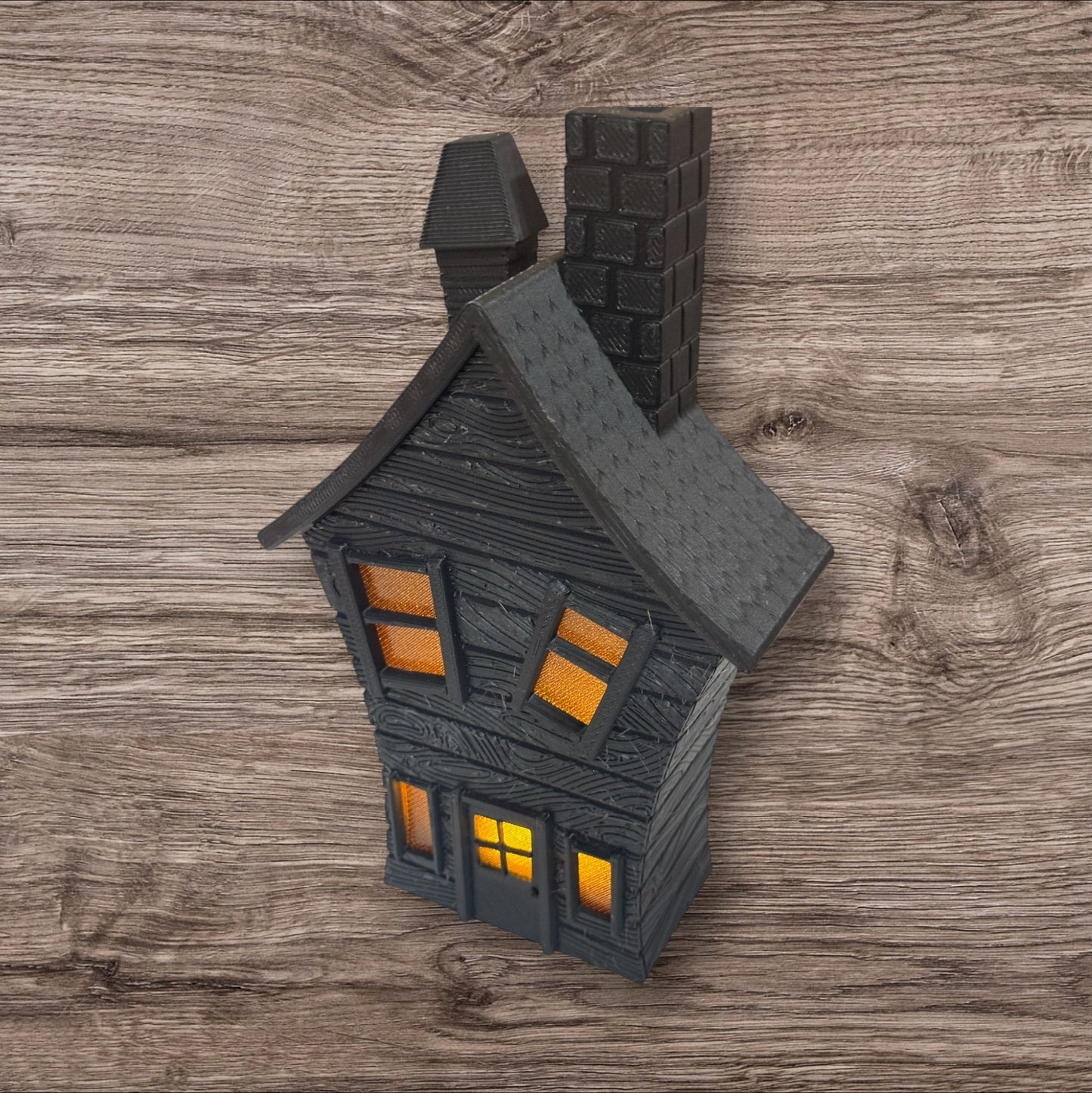 Haunted House Tealight Holder