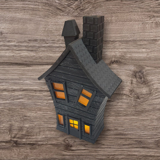 Haunted House Tealight Holder