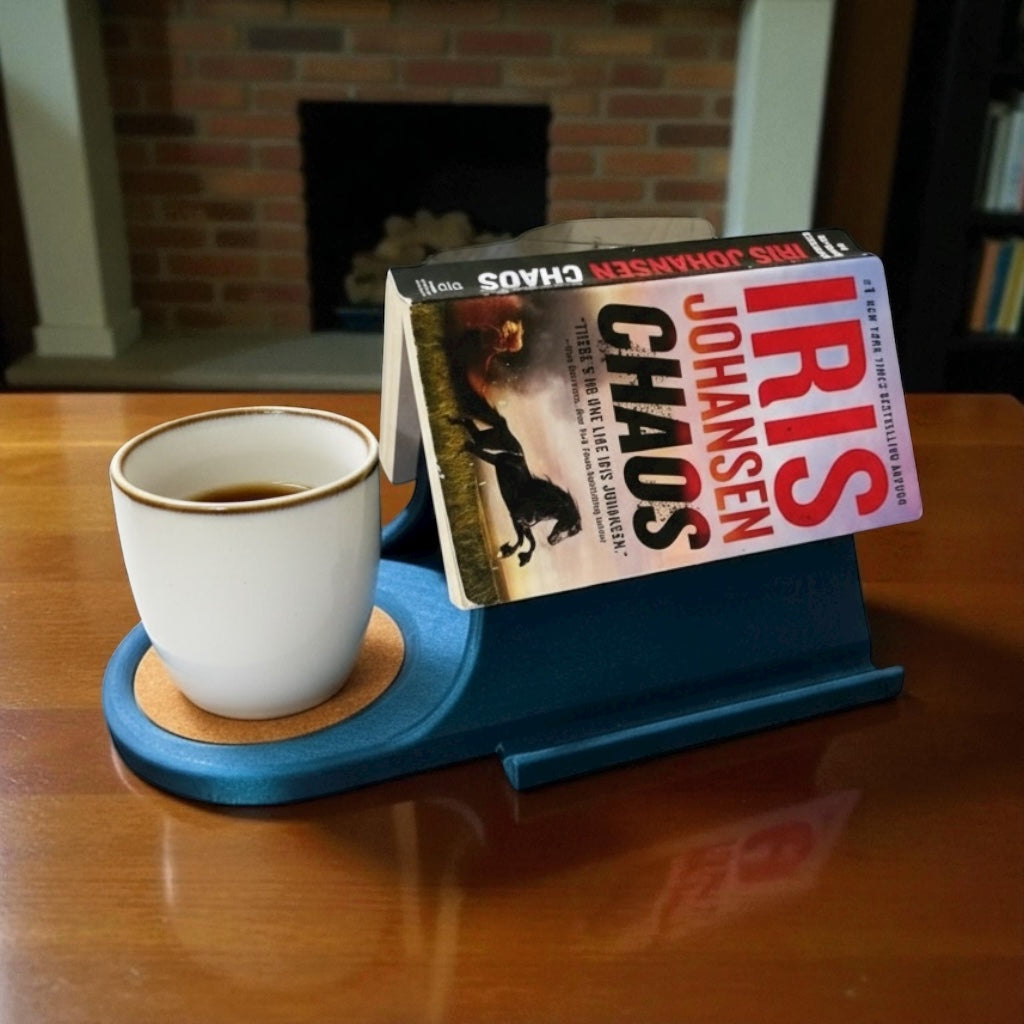 Book Rest Coffee Coaster