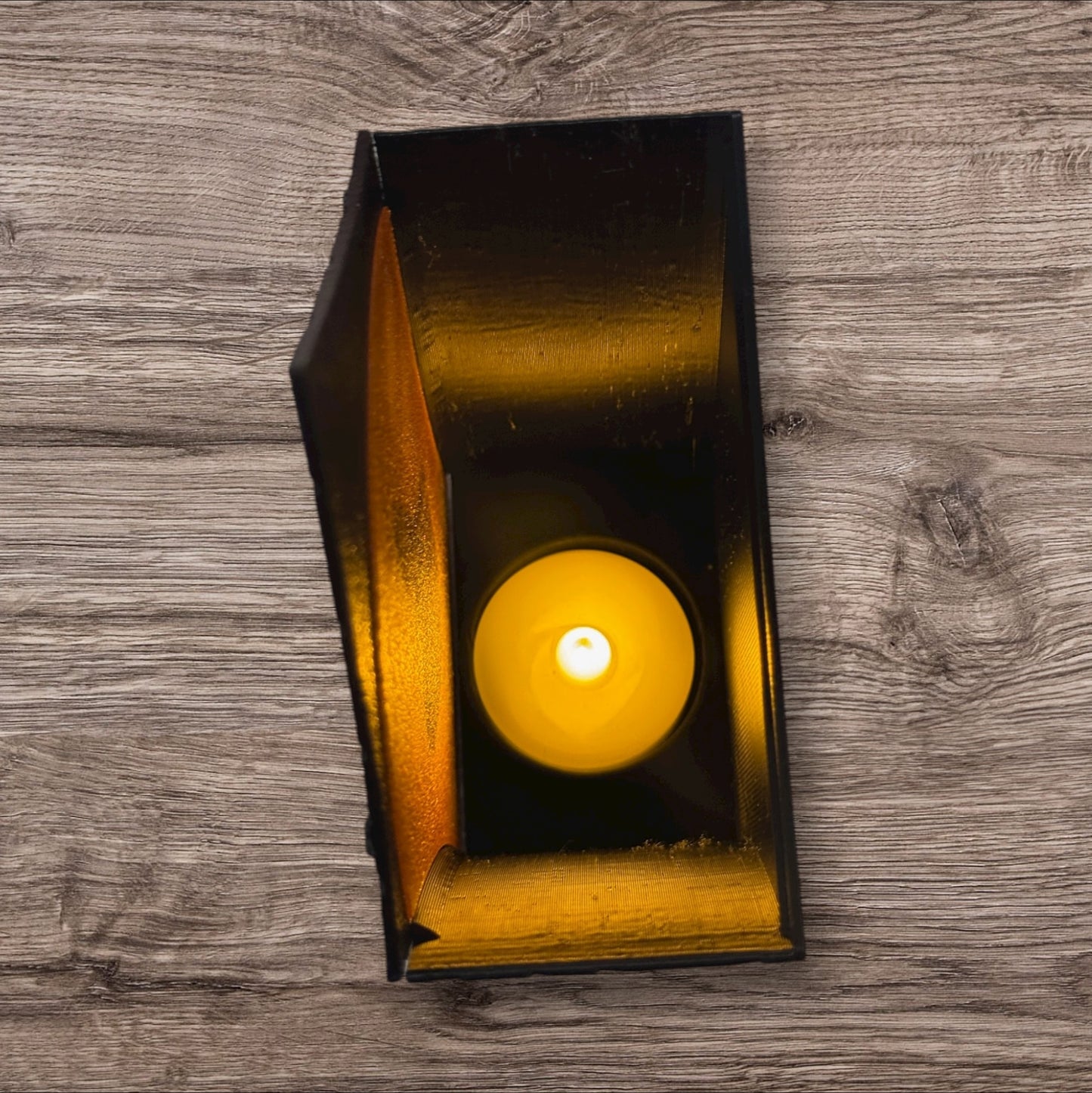 Haunted House Tealight Holder