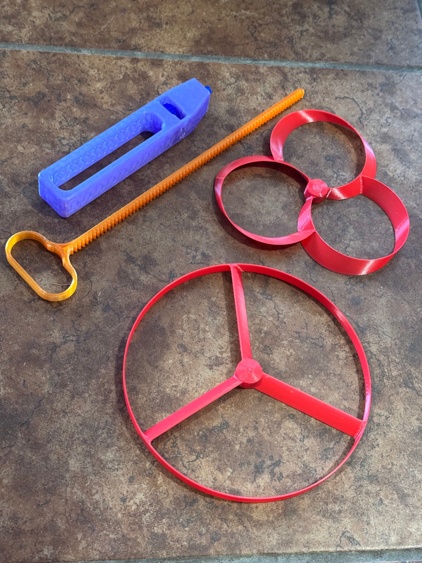 Pull and Spin Flying Toy