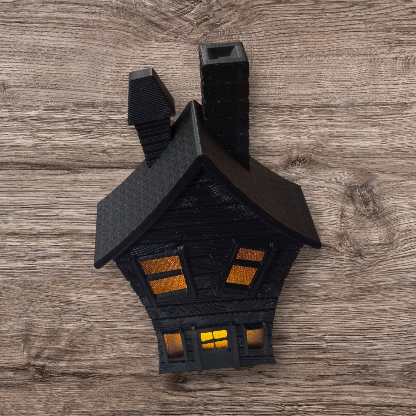 Haunted House Tealight Holder