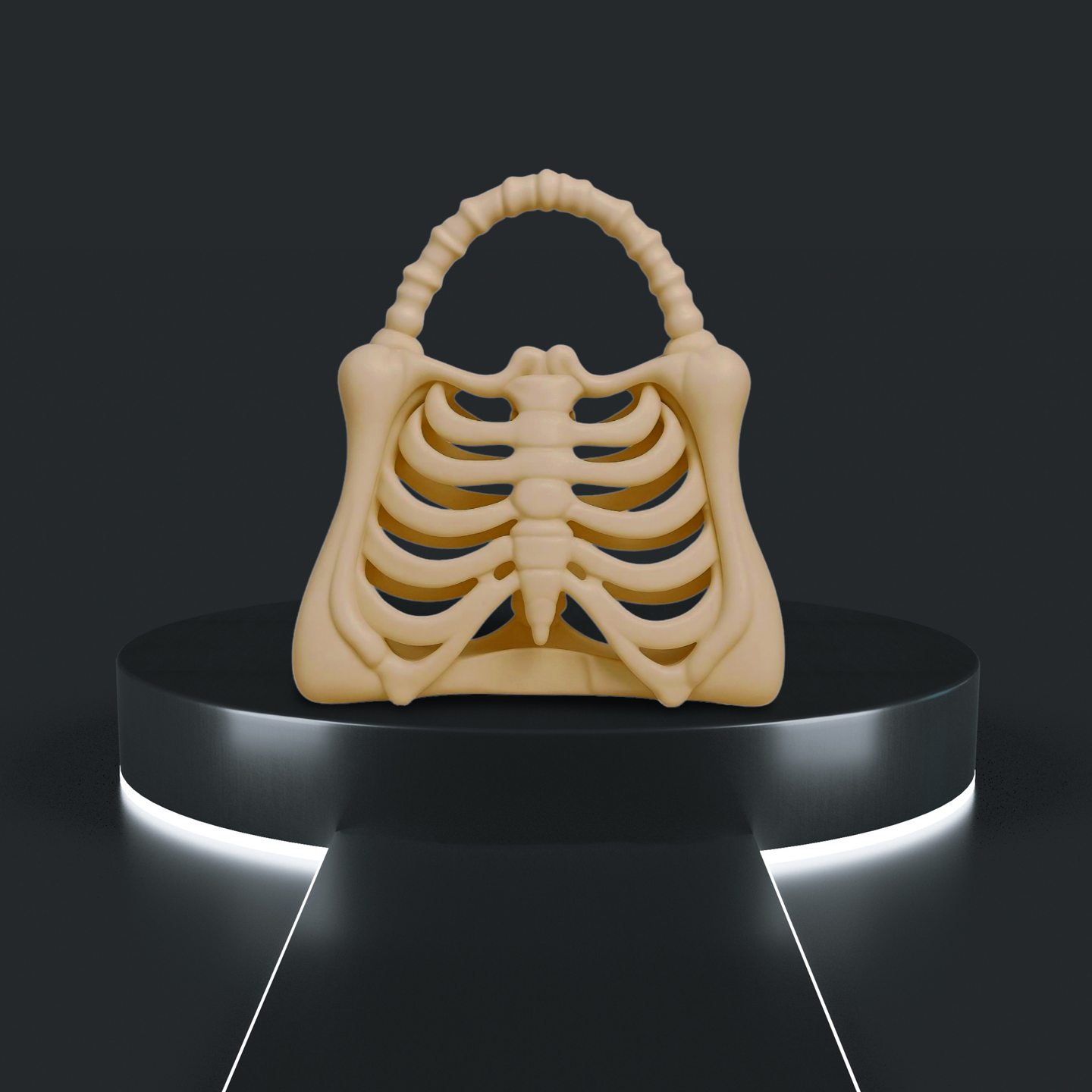 Rib Cage Bone Purse