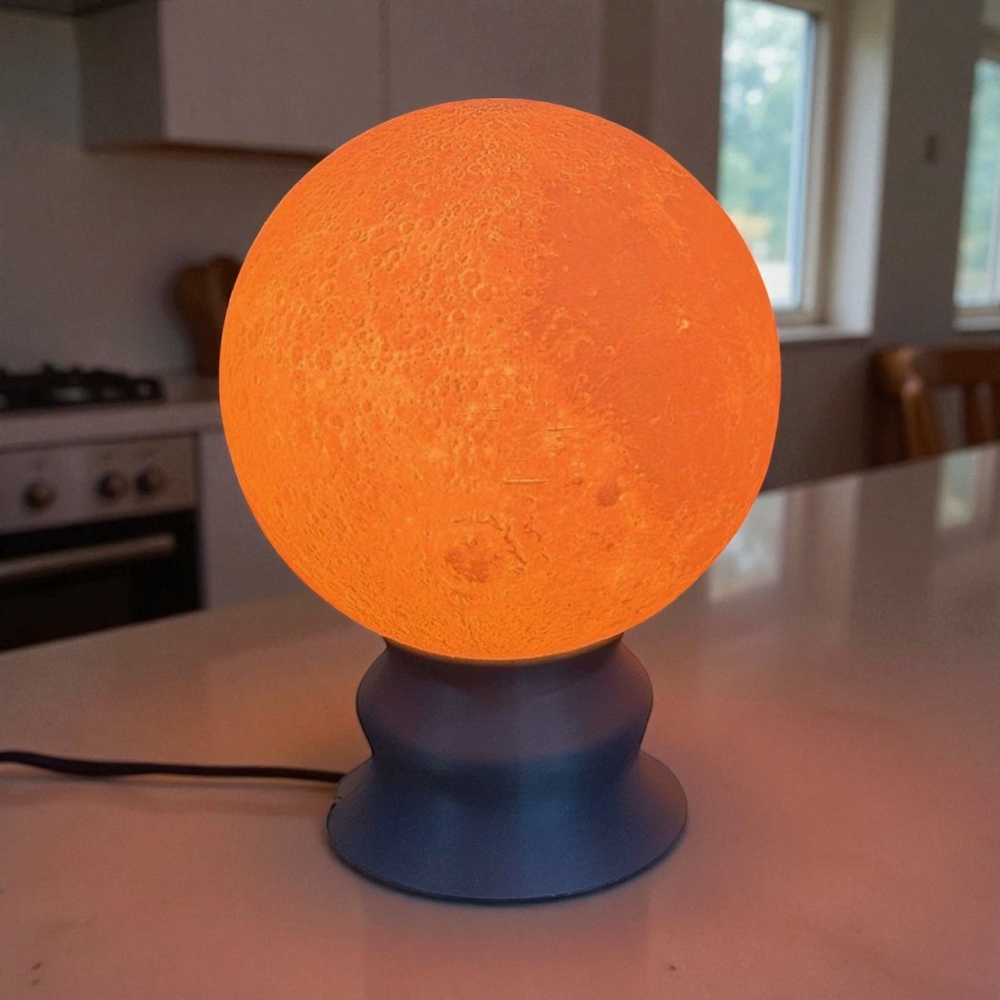 Lithograph Moon Lamp