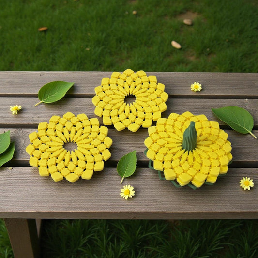 Sunflower Coaster set