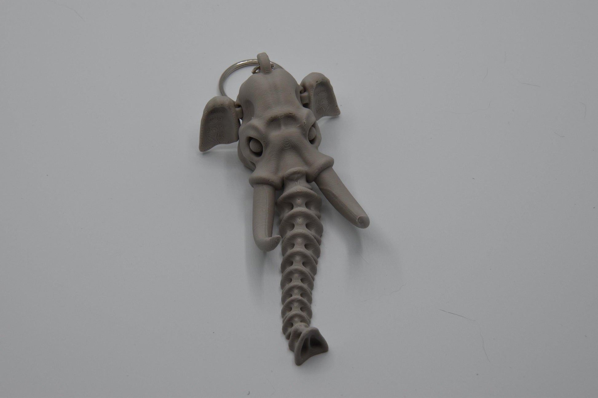 Safari Animal Skeleton Keychains