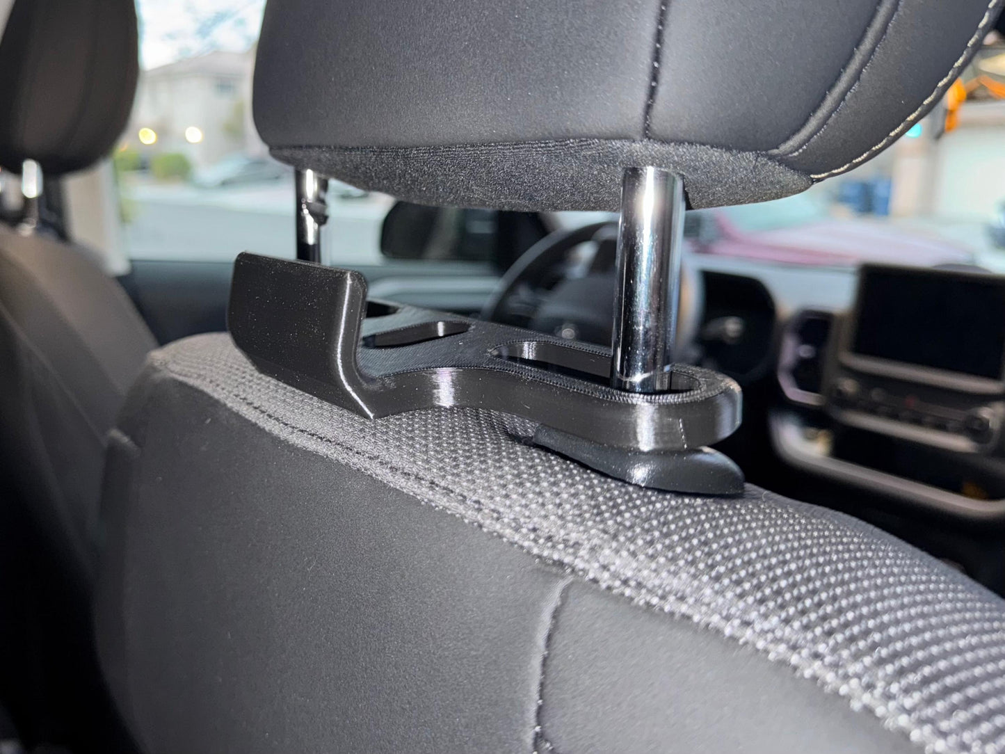Headrest hook