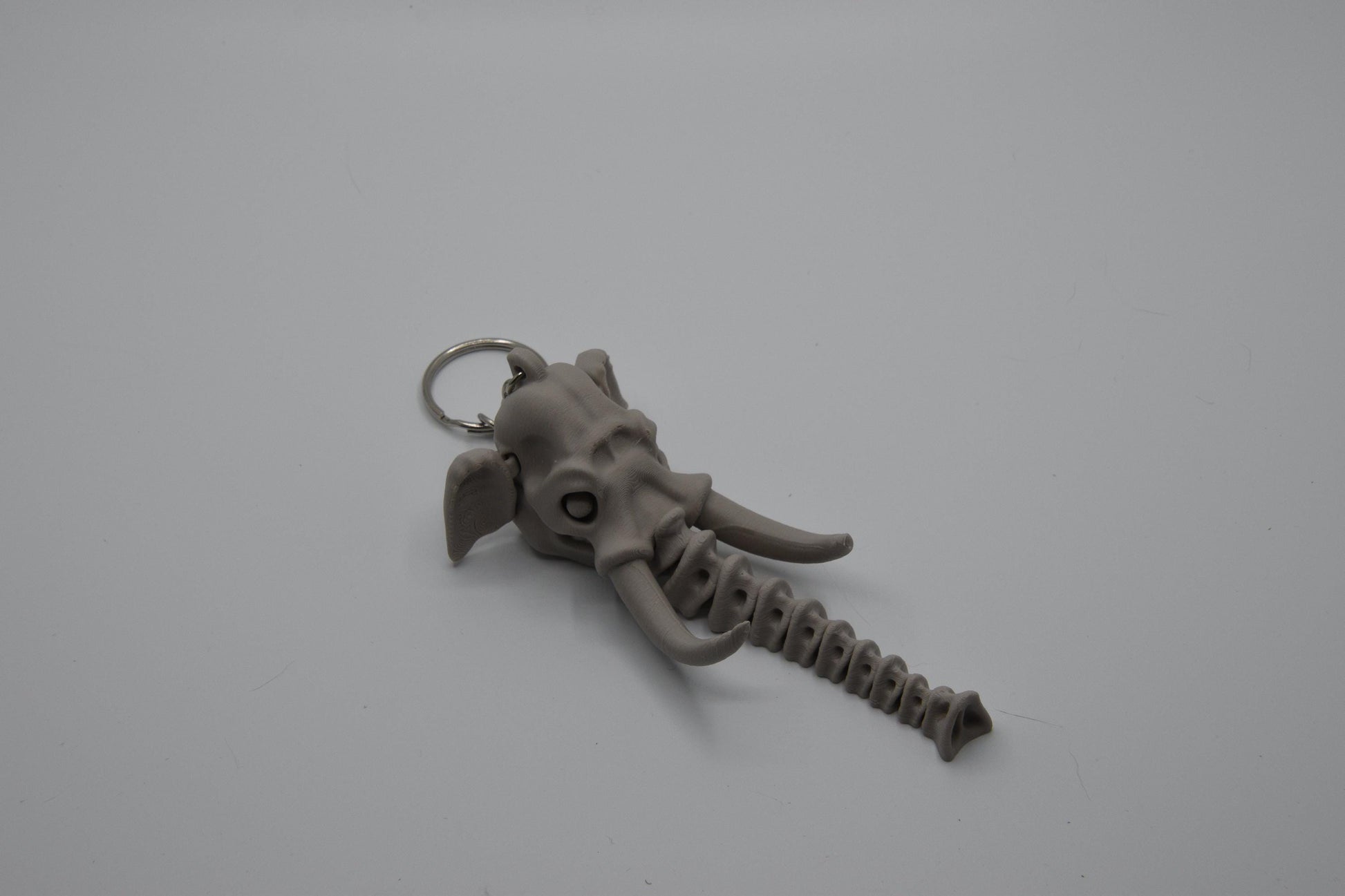 Safari Animal Skeleton Keychains